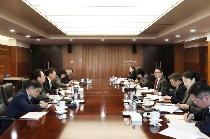 凌激会见韩国SK集团副会长徐镇宇