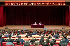 商务部深入学习贯彻二十届四中全会精神 强调高质量发展引领"十五五"时期战略部署