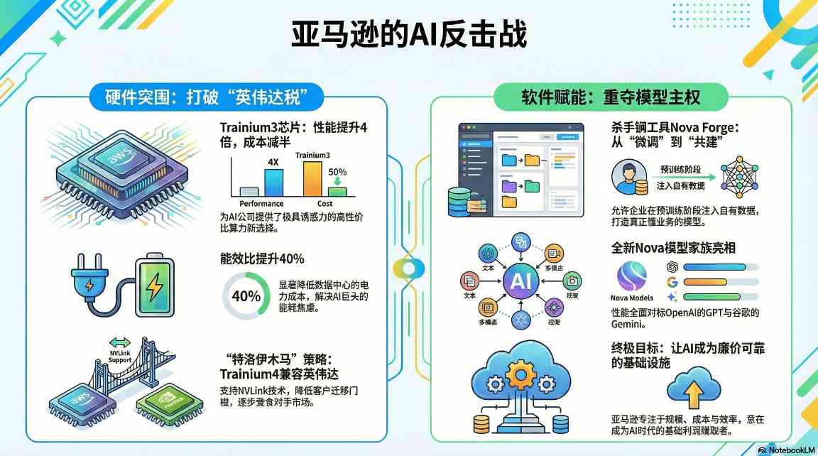 亚马逊自研芯片打响AI算力对抗战