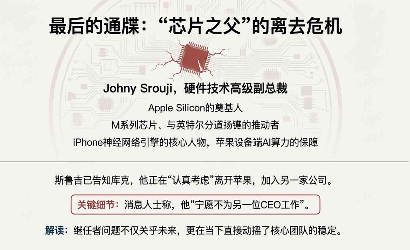 苹果高层大洗牌 AI战略危机浮现