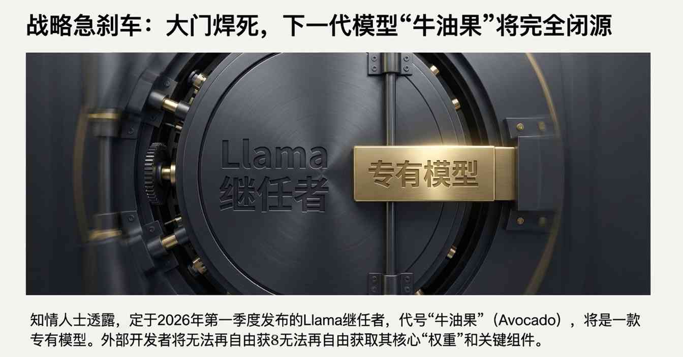 Meta AI战略大转向：从开源到闭源的豪赌