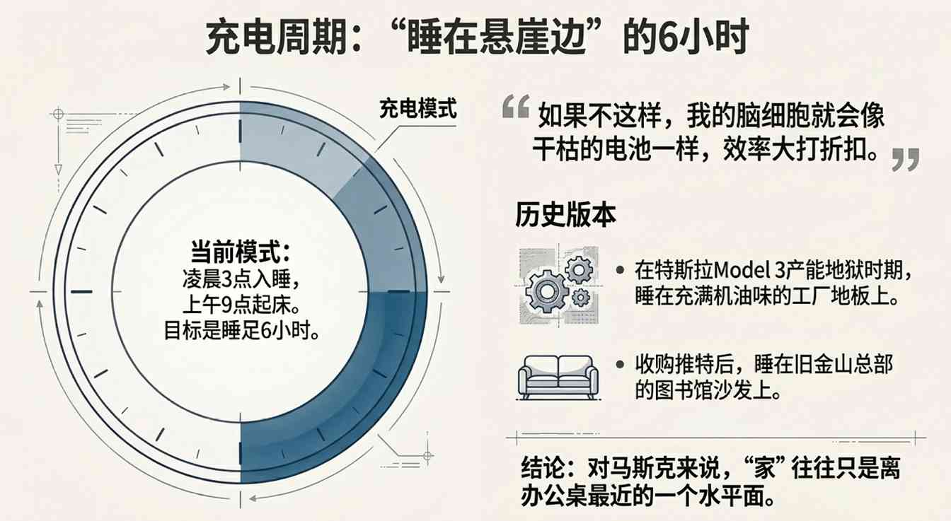 马斯克极限作息揭秘：双班倒如何颠覆企业家生活方式