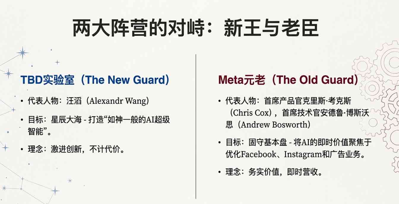 Meta新老派系撕裂：AI战略分歧与超级智能争议