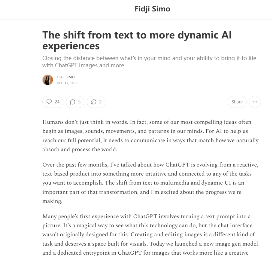 GPT-Image-1.5速度与精度升级引热议