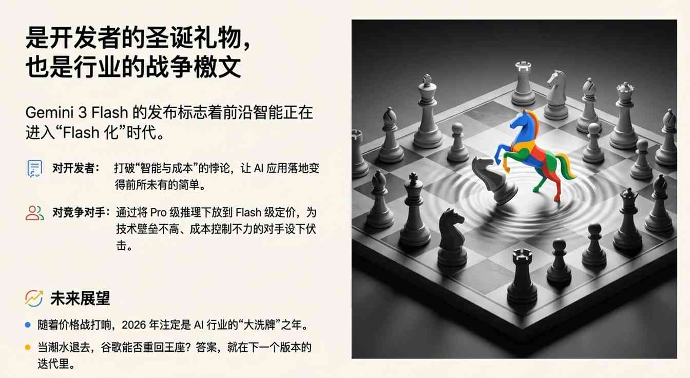 谷歌Gemini 3 Flash：高性价比大模型新标杆