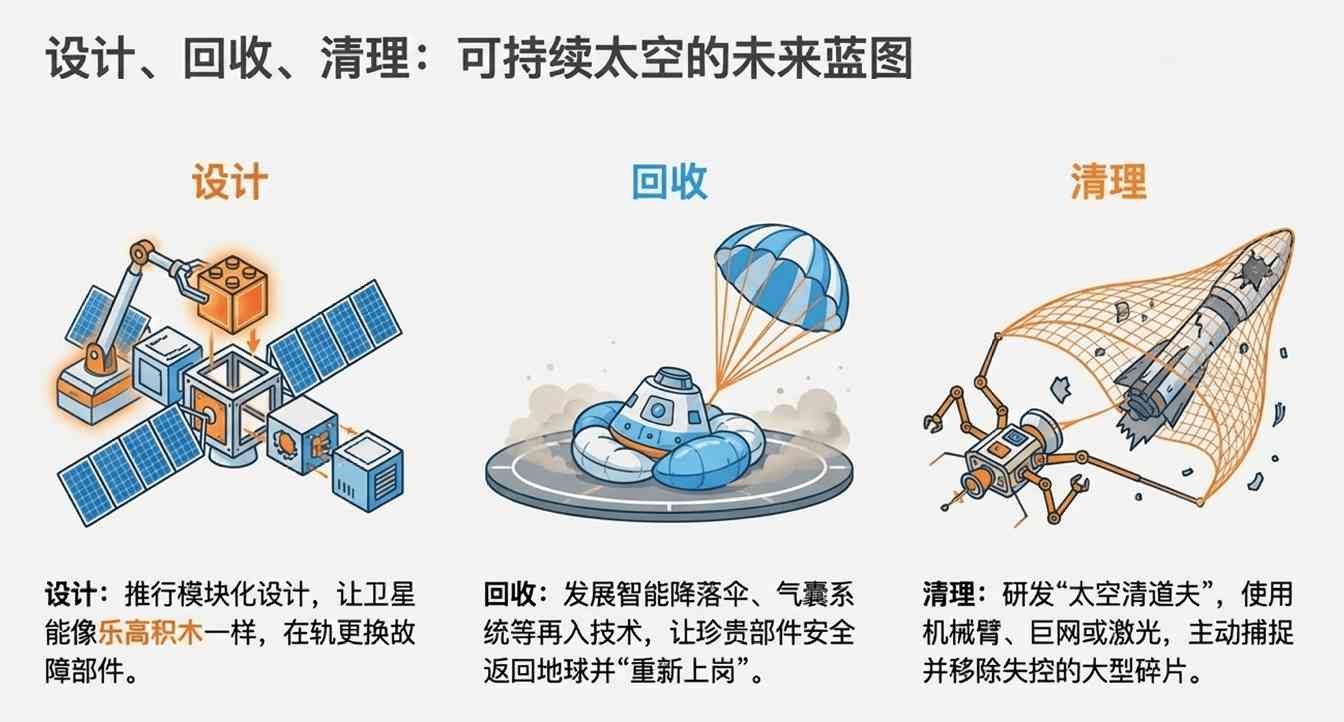 近地轨道危机：太空碎片威胁与应对方案