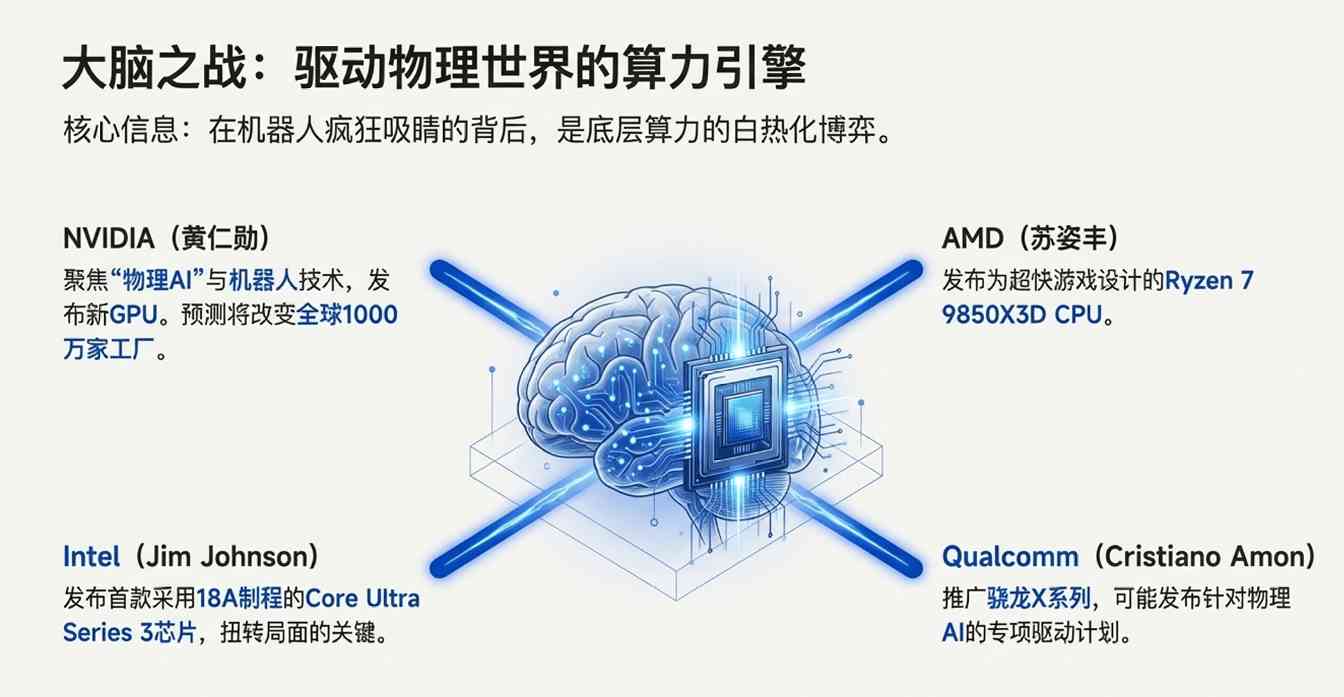 CES2026科技竞争：中韩美AI机器人与算力博弈
