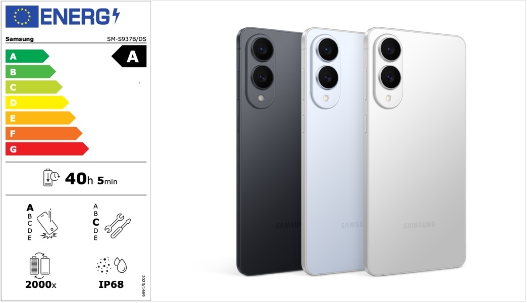 强势通过欧盟能效测试 三星Galaxy Z Flip7|Z Flip7 FE耐用性太出色