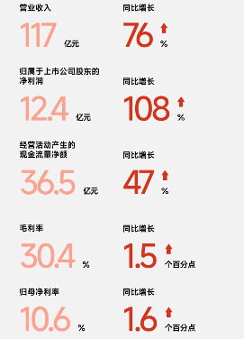 九号公司“真智能”突围！2025上半年营收超117亿，同比增长76.14%