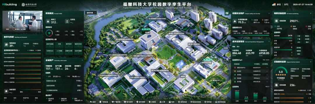 落地福耀科技大学! 海信HiBuilding智慧建筑AI数字化平台打造智慧校园新标杆