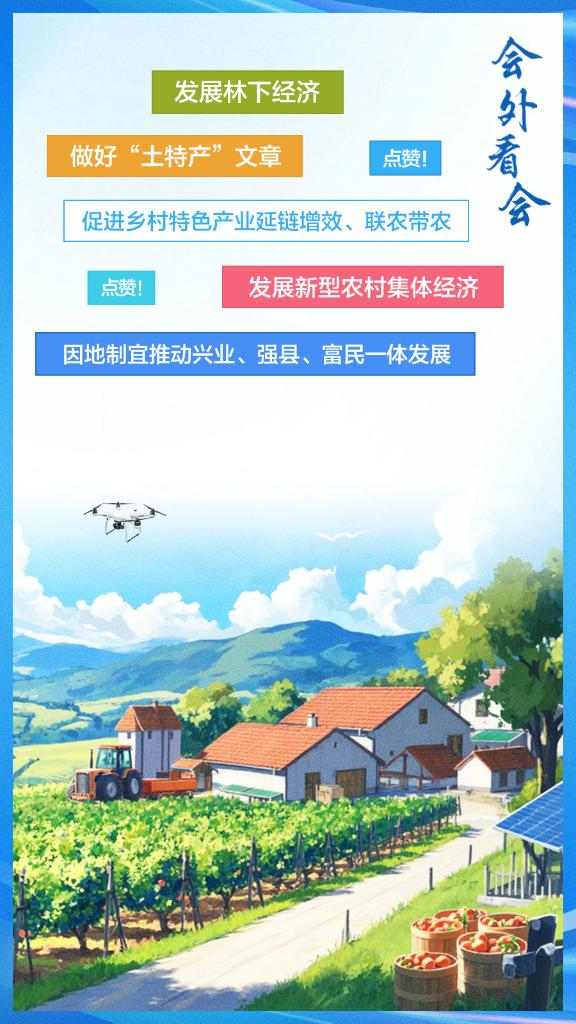 土特产助力农民增收 林下经济激活乡村振兴新动能