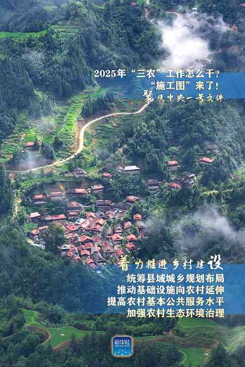 2025年“三农”工作怎么干？“施工图”来了！
