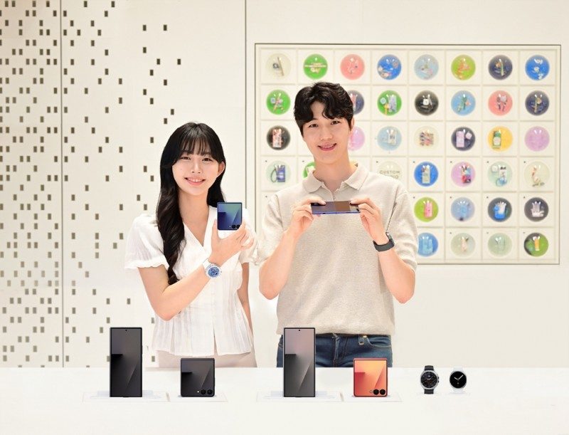 三星Galaxy Z Fold7， Galaxy Z Flip7 以及Galaxy Watch8系列全球正式开售