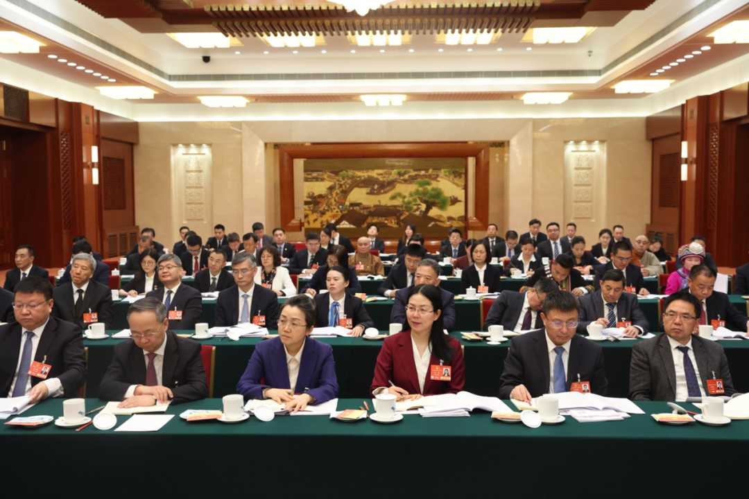 两会影像|代表委员“微表情” 两会影像|代表委员“微表情”