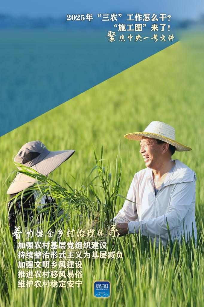 2025年“三农”工作怎么干?“施工图”来了! 2025年“三农”工作怎么干?“施工图”来了!