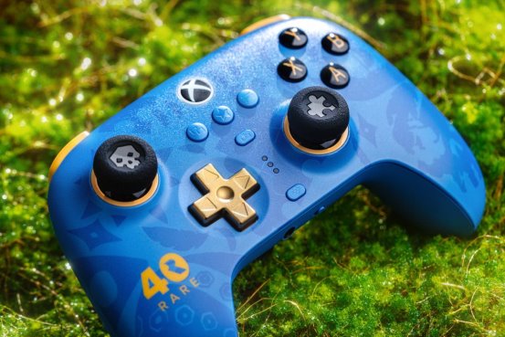 Xbox无线授权，八位堂×Rare 40周年纪念版手柄上市