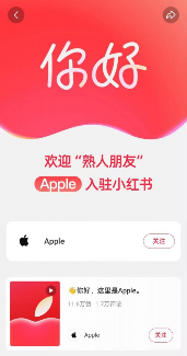 苹果小红书官方账号入驻掀起用户互动热潮