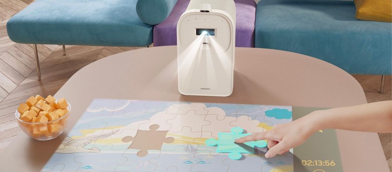 三星推出首款触控激光投影仪Premiere 5，开启指尖操控大屏新时代