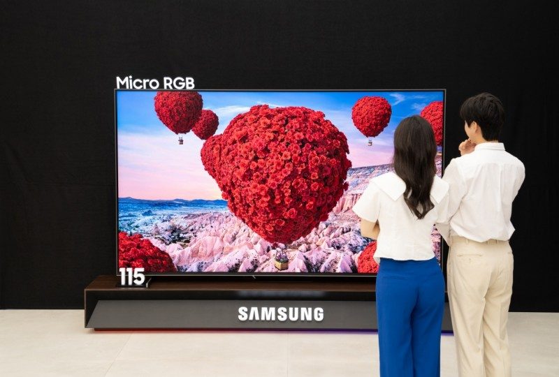 三星发布全球首款Micro RGB技术重新定义超高端显示标准