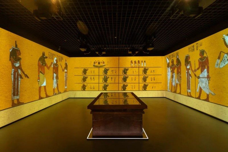 古埃及文明大展刷新世界纪录 投影科技助力文博数字化创新