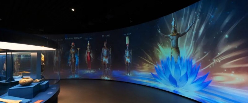 古埃及文明大展刷新世界纪录 投影科技助力文博数字化创新