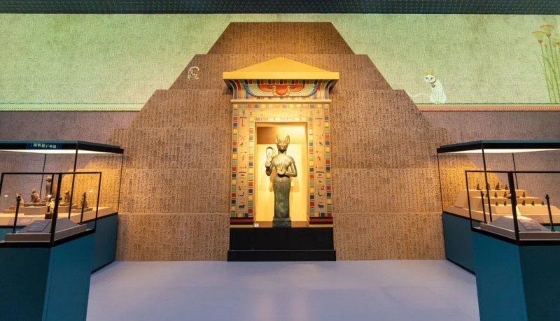古埃及文明大展刷新世界纪录 投影科技助力文博数字化创新