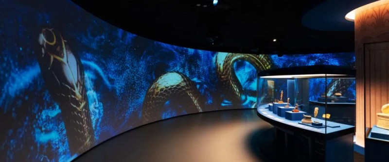 古埃及文明大展刷新世界纪录 投影科技助力文博数字化创新