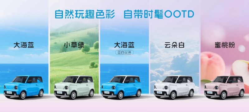 睿蓝蓝气球纯电小车上市 售价4.29万元重塑微型电车价值标杆