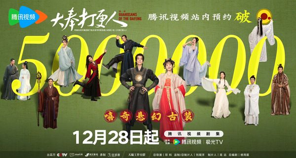 王鹤棣《大奉打更人》开播热度爆棚，许七安成现象级角色