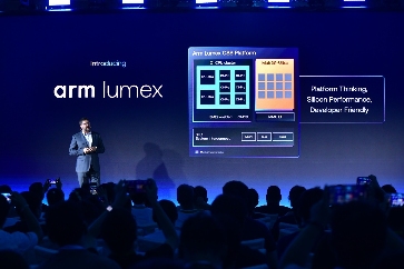 Arm 全新 Lumex CSS 平台实现两位数性能提升，驱动消费电子设备“更智能、更高效、更个性化”