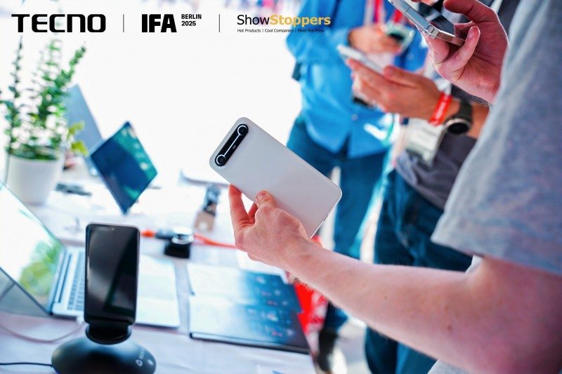 TECNO Slim IFA25全球首发，以最薄曲面屏手机重塑行业超薄性能新标杆