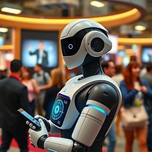 银河科幻大会智能机器人助高效参展体验