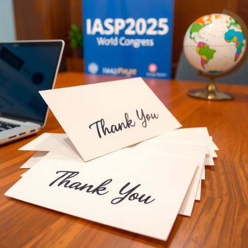 三封感谢信！ 来自IASP2025年世界大会筹办工作办公室