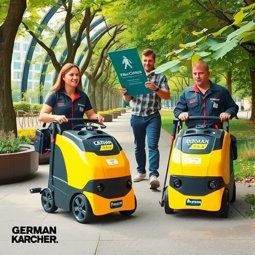 德国卡赫积极参与“世界清洁日”活动，以实际行动奏响环保最强音