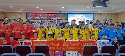 花都区骑手安全公益行动深化出行防护