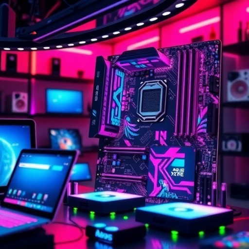 ROG X870E RO姬×初音未来主板：次元美学与性能革新