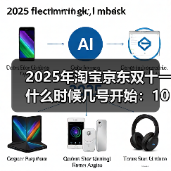 2025年淘宝京东双十一什么时候几号开始：10月15日开始携手开跑，31天低价接力到11月14日结束