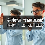 宇树科技澄清A股上市绿色通道传闻 正常推进IPO