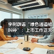 宇树科技否认上市绿色通道叫停,上市进程正常推进 宇树科技否认上市绿色通道叫停,上市进程正常推进