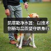 全屋净水新标杆：智能过滤技术引领行业升级