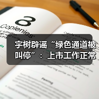 宇树科技澄清绿色通道停滞传闻 宇树科技澄清绿色通道停滞传闻