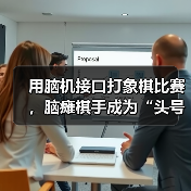 非侵入式脑机接口助残障棋手突破身体限制 非侵入式脑机接口助残障棋手突破身体限制