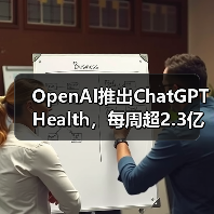 OpenAI推出ChatGPT Health,每周超2.3亿人咨询健康问题 OpenAI推出ChatGPT Health,每周超2.3亿人咨询健康问题