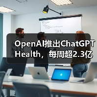 OpenAI推出ChatGPT Health,每周超2.3亿人咨询健康问题 OpenAI推出ChatGPT Health,每周超2.3亿人咨询健康问题