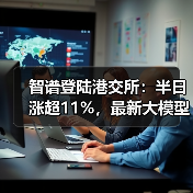 智谱登陆港交所:半日涨超11%,最新大模型GLM-5即将推出 智谱登陆港交所:半日涨超11%,最新大模型GLM-5即将推出