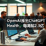 OpenAI推出ChatGPT Health,每周超2.3亿人咨询健康问题 OpenAI推出ChatGPT Health,每周超2.3亿人咨询健康问题