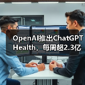 OpenAI推出ChatGPT Health,每周超2.3亿人咨询健康问题 OpenAI推出ChatGPT Health,每周超2.3亿人咨询健康问题