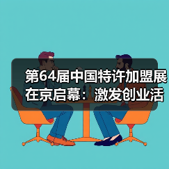 第64届中国特许加盟展在京启幕：激发创业活力，共绘消费提质新图景