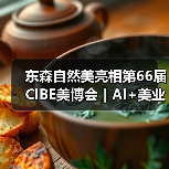 东森自然美亮相第66届CIBE美博会｜AI+美业，打造行业新标杆