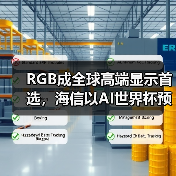 RGB成全球高端显示首选,海信以AI世界杯预热引爆CES 2026 RGB成全球高端显示首选,海信以AI世界杯预热引爆CES 2026